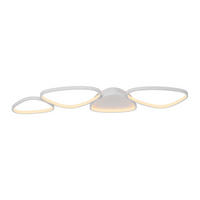 LED-DECKENLEUCHTE 116/38/6,2 cm   - Weiß, Design, Kunststoff/Metall (116/38/6,2cm) - Schöner Wohnen