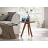 COUCHTISCH Wildeiche massiv rund - Design, Holz (50/50/47cm) - Linea Natura COUCHTISCH Wildeiche massiv rund - Design, Holz (50/50/47cm) - Linea Natura