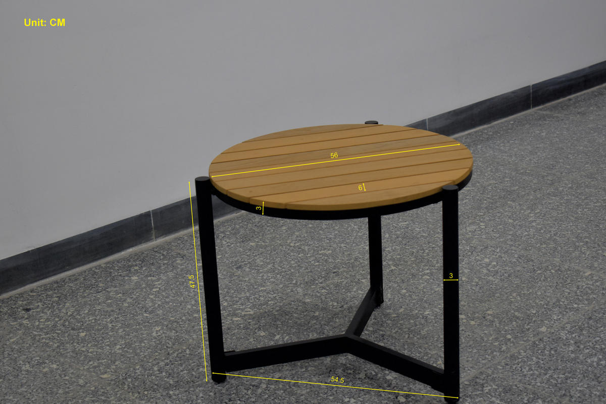 Set Lounge 3 piese   295/107/79 cm  - gri deschis/antracit, Design, lemn/metal (295/107/79cm) - Ambia Garden