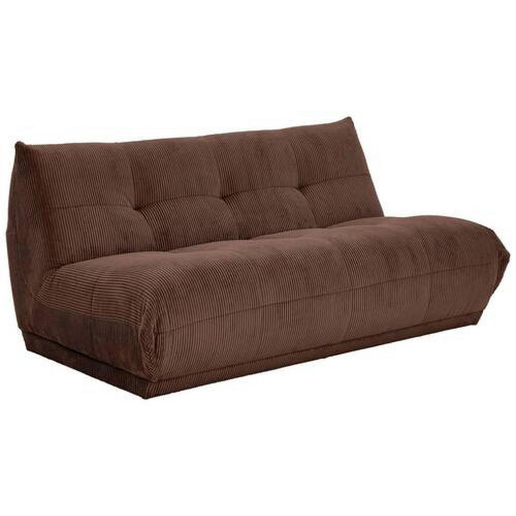 Modul Sofa Giselle 4er Sofa B: 180 Cm Cord Braun