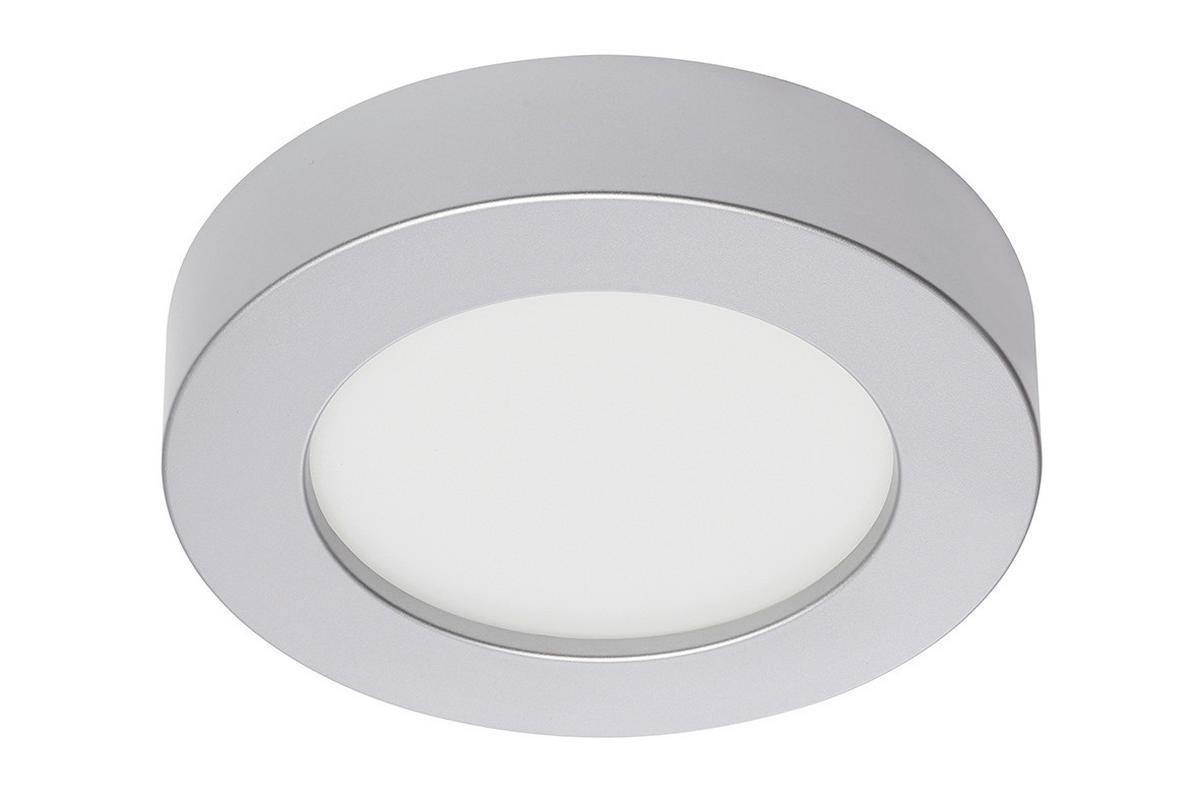 LED PLAFONJERA - boja hroma, Osnovno, plastika (17,7/17,7/3,5cm)