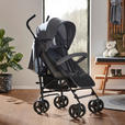 BUGGY Madrid  - Dunkelgrau/Schwarz, Basics, Kunststoff/Textil (79/51/105cm) - My Baby Lou