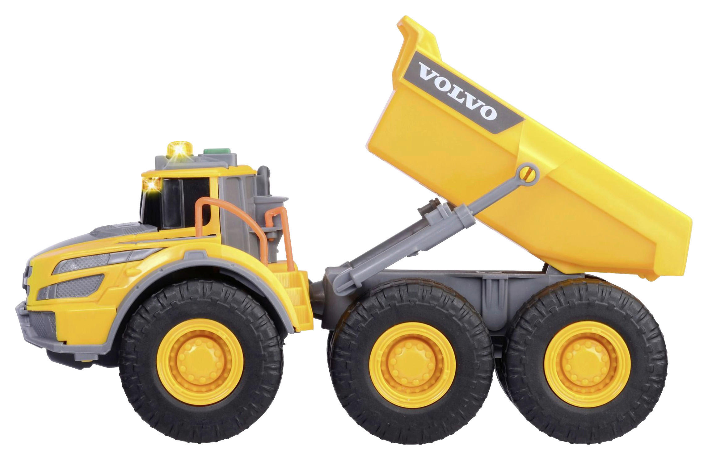 SPIELZEUGAUTO - Gelb/Multicolor, Basics, Kunststoff (9,20/24,50/12,50cm) - Diamona