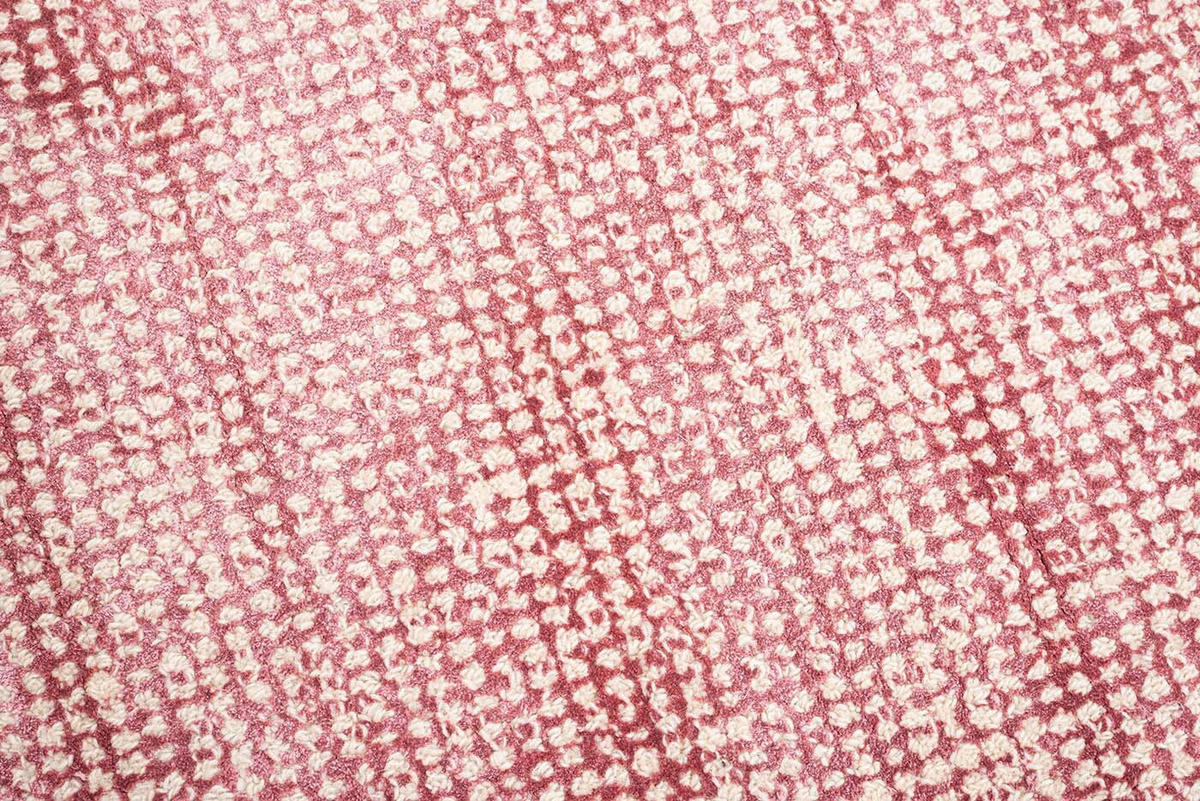 HANDWEBTEPPICH 140/140 cm Rosa rund  - Rosa, Basics, Textil (140/140cm) - Tom Tailor