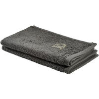 RUČNÍK PRO HOSTY, 30/50 cm, šedá, zelená - šedá/zelená, Design, textil (30/50cm) - Dieter Knoll