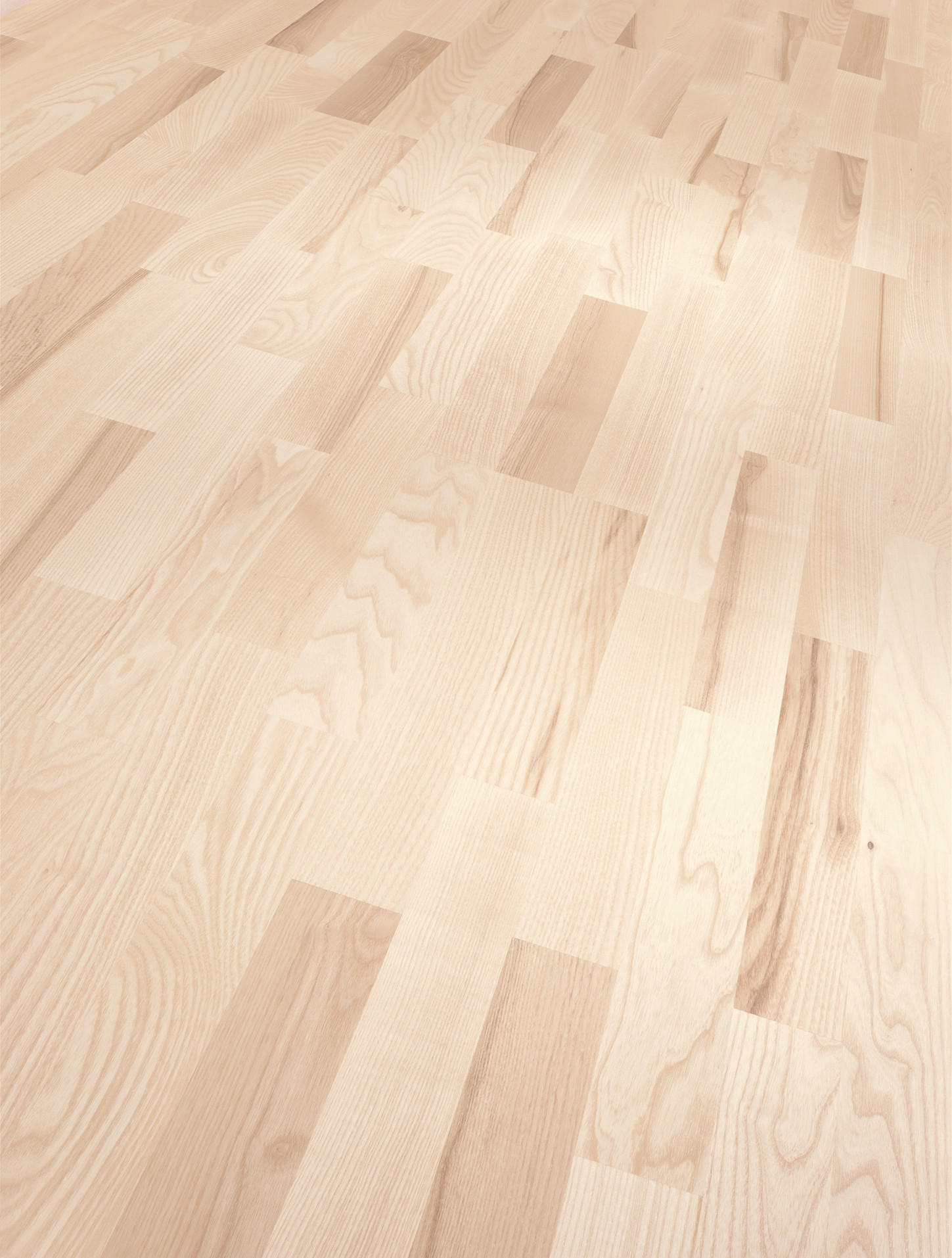 Schiffsboden Esche Weiß Classic  per  m² - Hellbraun/Weiß, LIFESTYLE, Holz (220/18,5/1,3cm) - Parador