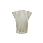 VASE 25 cm  - Hellgrau, Trend, Glas (20,5/27cm) - Ambia Home