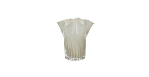 VASE 25 cm - Hellgrau, Trend, Glas (20,5/27cm) - Ambia Home