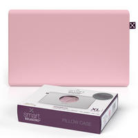 NACKENKISSENBEZUG RELAXING+  - Hellrosa, Basics, Textil (65/40cm) - Smartsleep