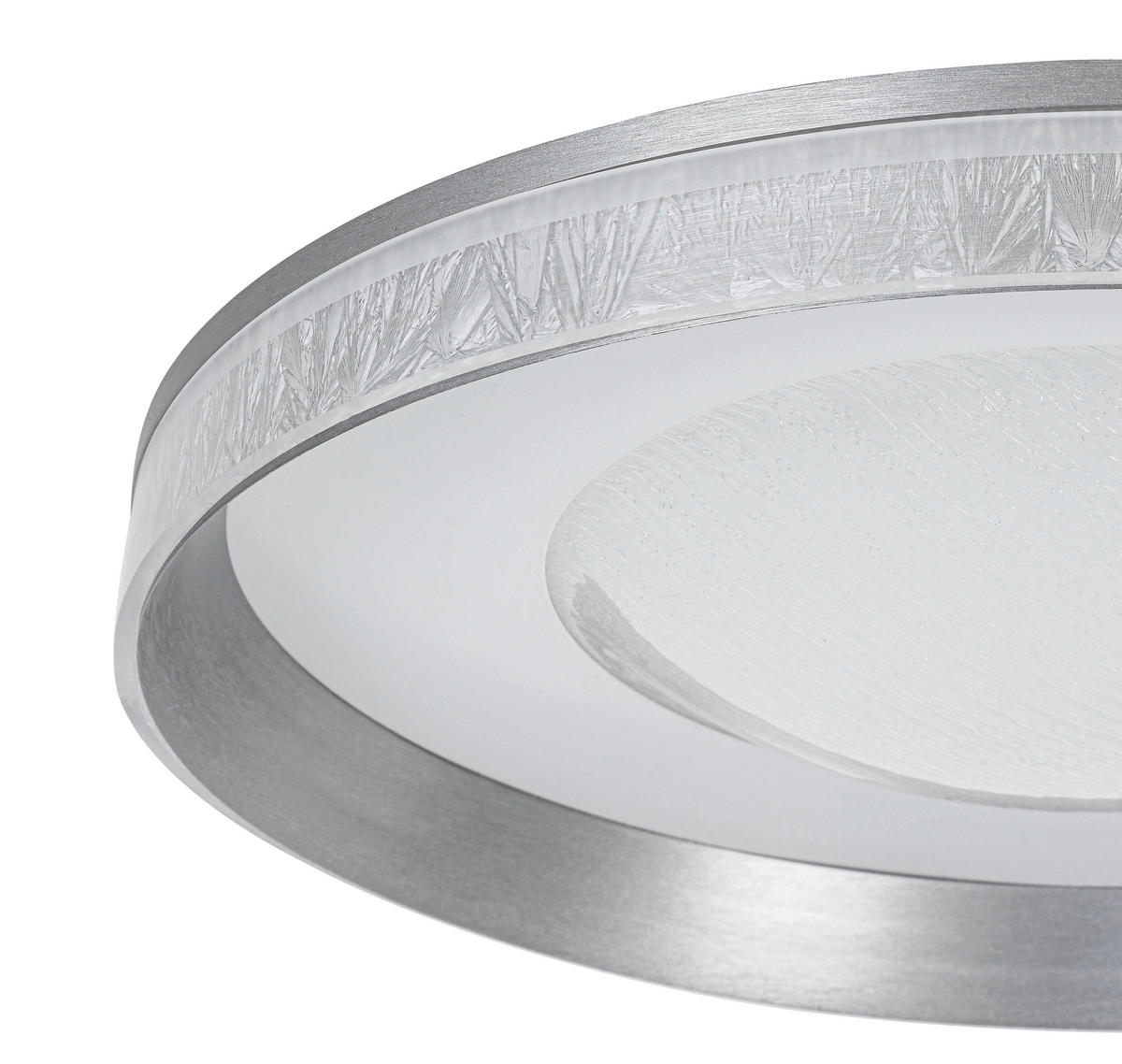 LED-DECKENLEUCHTE 24 W  40/9 cm    - Weiss/Dunkelgrau, Design, Kunststoff/Metall (40/9cm) - Novel