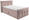 BOXBETT 120/200 cm  in Altrosa  - Altrosa, KONVENTIONELL, Textil (120/200cm) - Carryhome