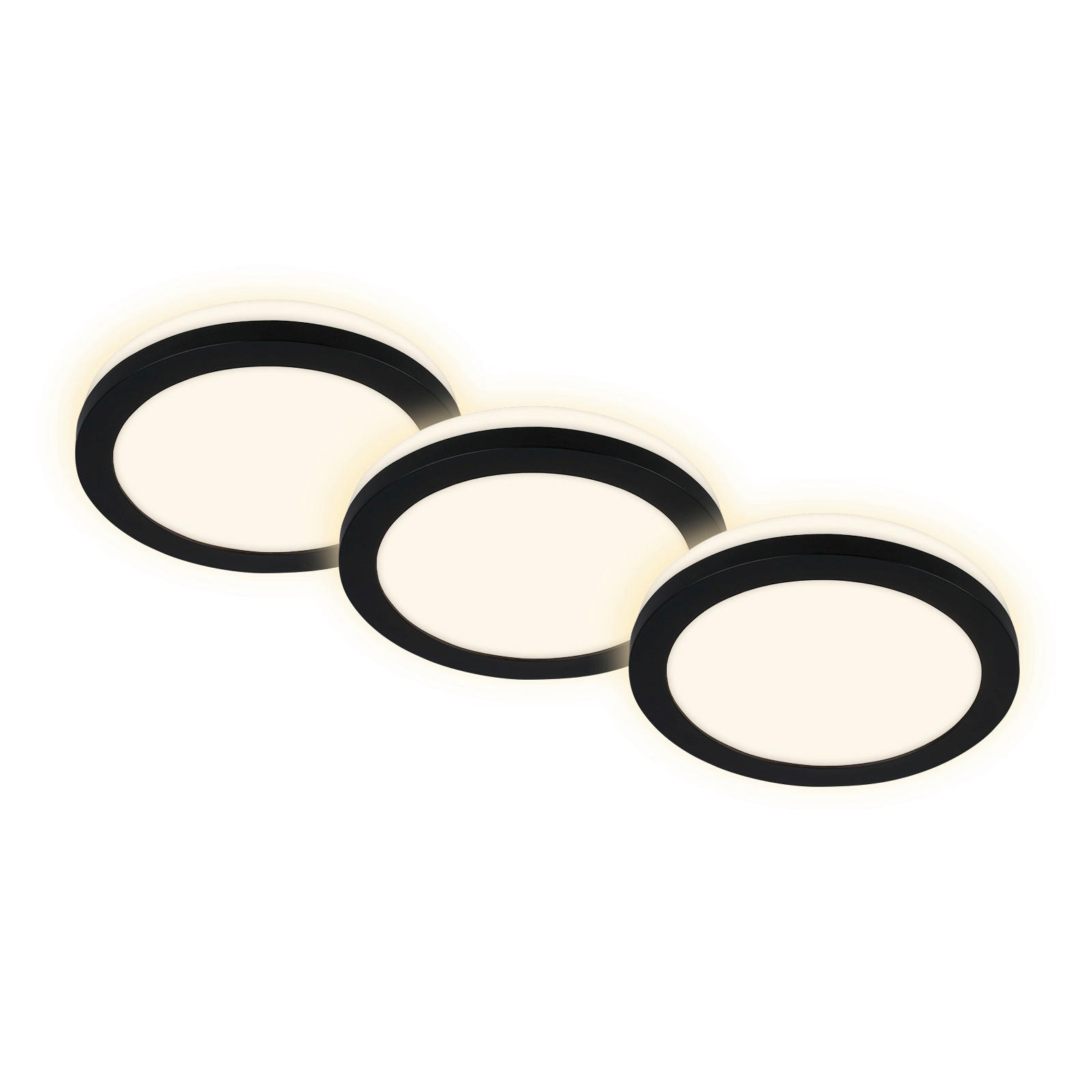 VGRADNA SVETILKA ZA KOPALNICO        8,4/3,65 cm     3000 K - črna, Basics, kovina (8,4/3,65cm)