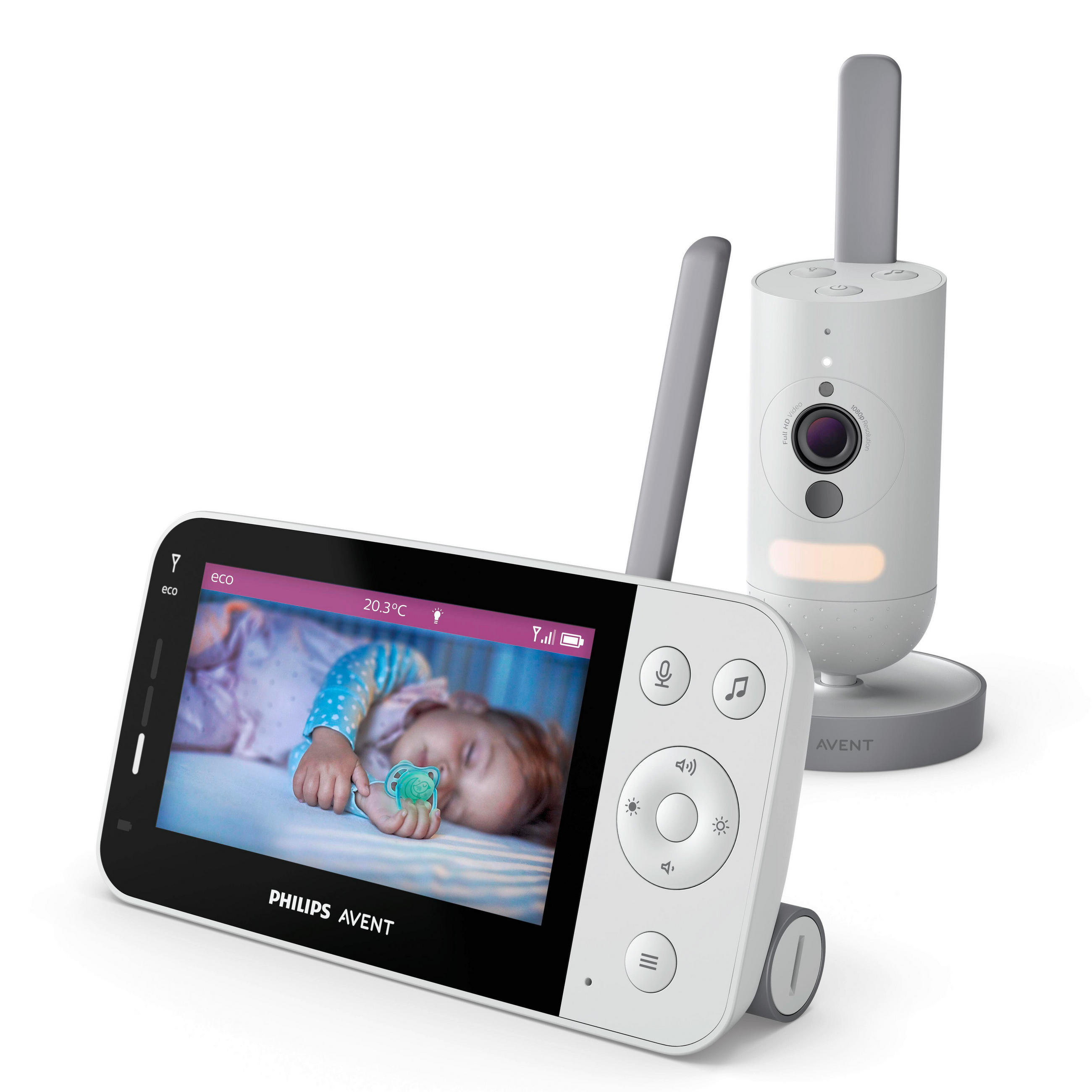 BEBI ALARM - bela, Osnovno, plastika (22/25/9cm) - Avent