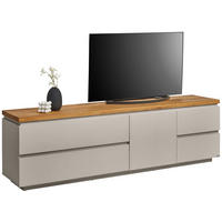 LOWBOARD  195/57,5/42 cm 4 Schublade(n) Typenauswahl, stehend  - Kaschmir/Eichefarben, Konventionell, Holz/Holzwerkstoff (195/57,5/42cm) - Novel