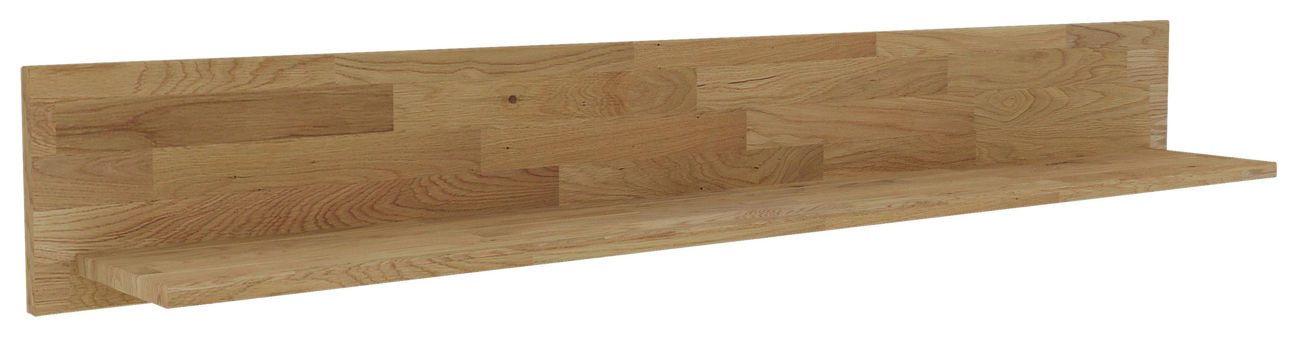 WANDBOARD  160/23/23 cm  - Wildeiche, Natur, Holz (160/23/23cm) - Lomoco