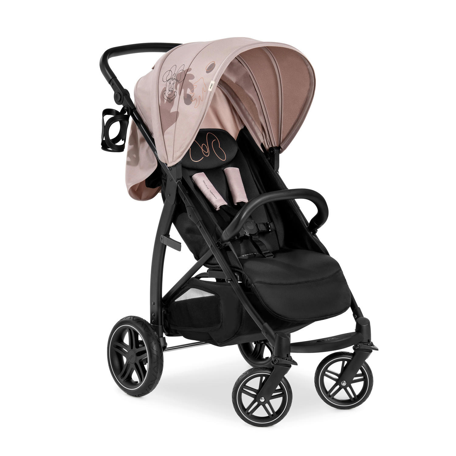 BUGGY MINNIE MOUSE  - Hellrosa/Schwarz, Basics (92cm) - Hauck