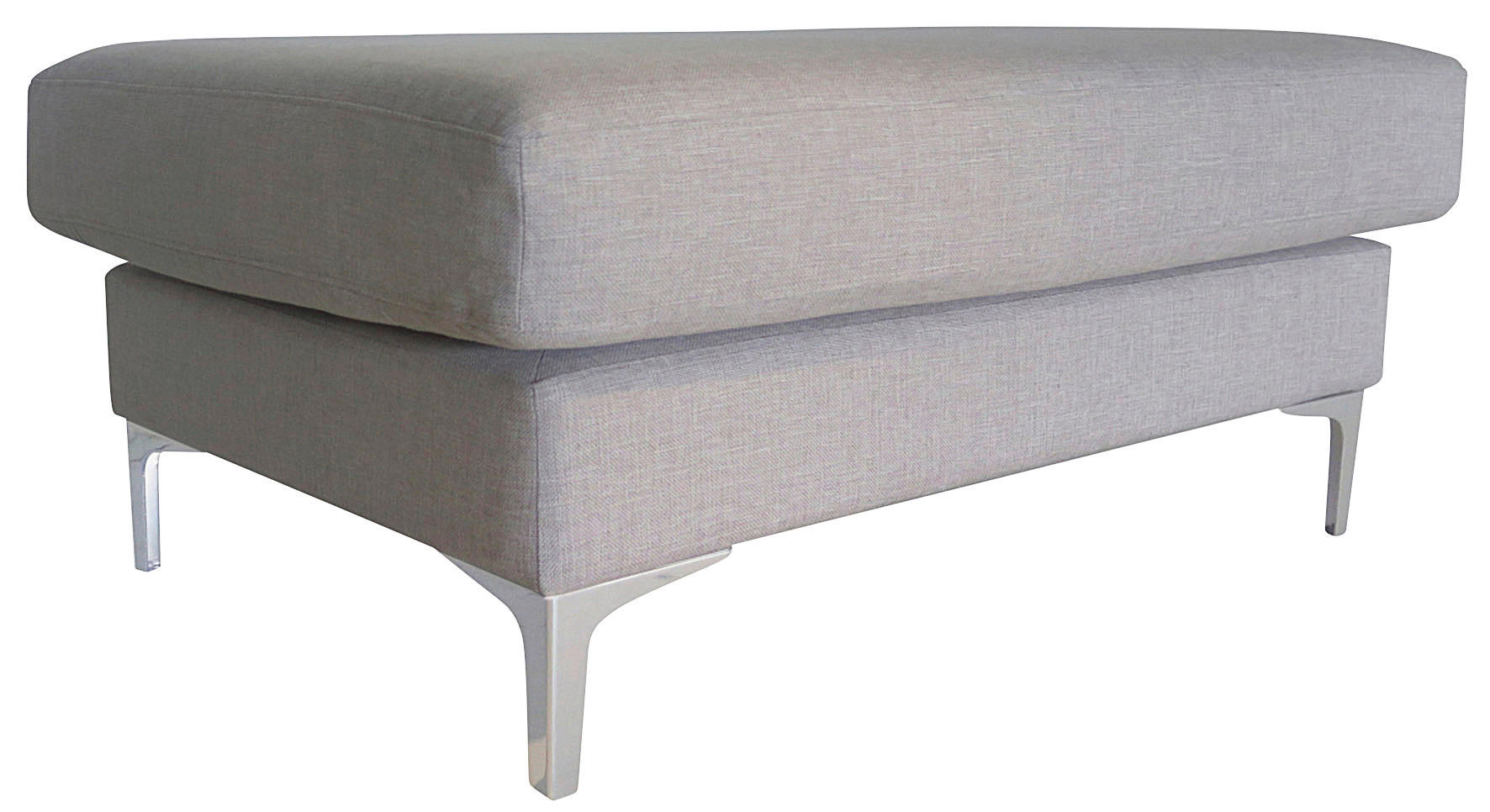 PALL i trä, metall, textil sandfärgad  - sandfärgad/kromfärg, Klassisk, metall/trä (96/47/68cm) - Best Price
