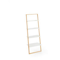 STANDREGAL Weiß  - Eichefarben/Weiß, Design, Holzwerkstoff (61,3/164/36,5cm) - MID.YOU