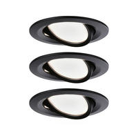 LED-DECKENLEUCHTE 8,4 cm  - Schwarz, Basics, Metall (8,4cm) - Paulmann