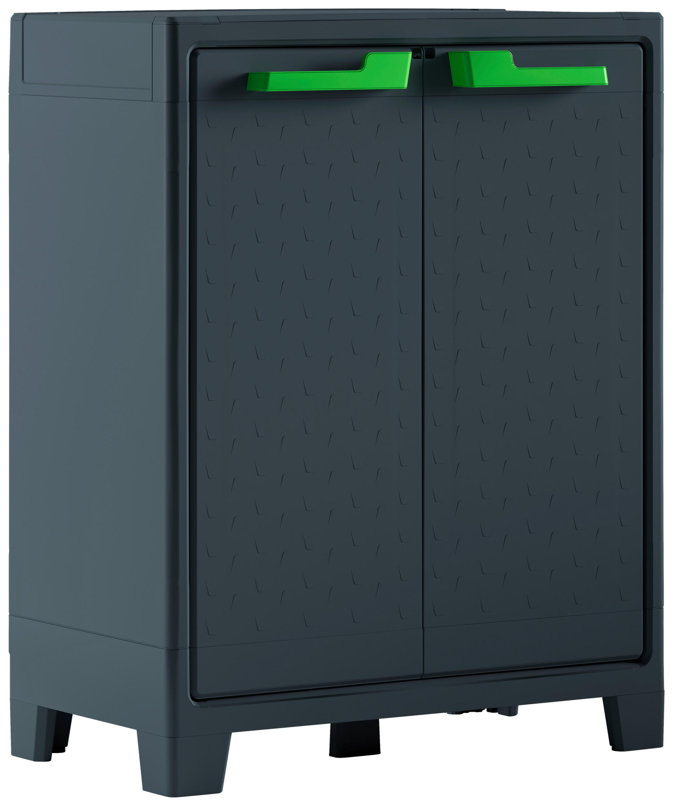 GERÄTESCHRANK 80/100/44 cm - Anthrazit/Grau, Design, Kunststoff (80/100/44cm) - Keter