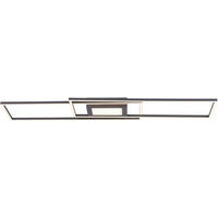 LED PLAFONJERA - antracit, Trendi, metal (105/26,4/6,5cm) - Novel