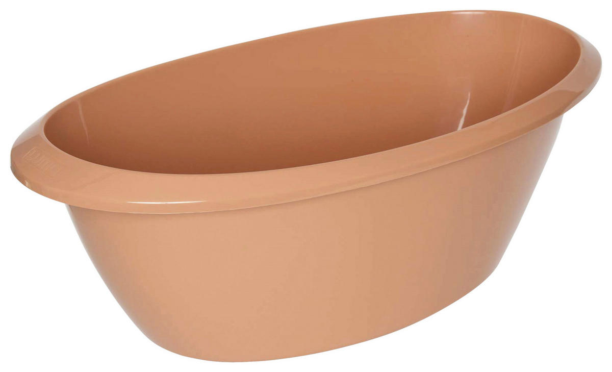 SET ZA KUPANJE BEBE  LUMA  - narančasta, Basics, plastika (79,5/40/46cm) - Bebe Jou