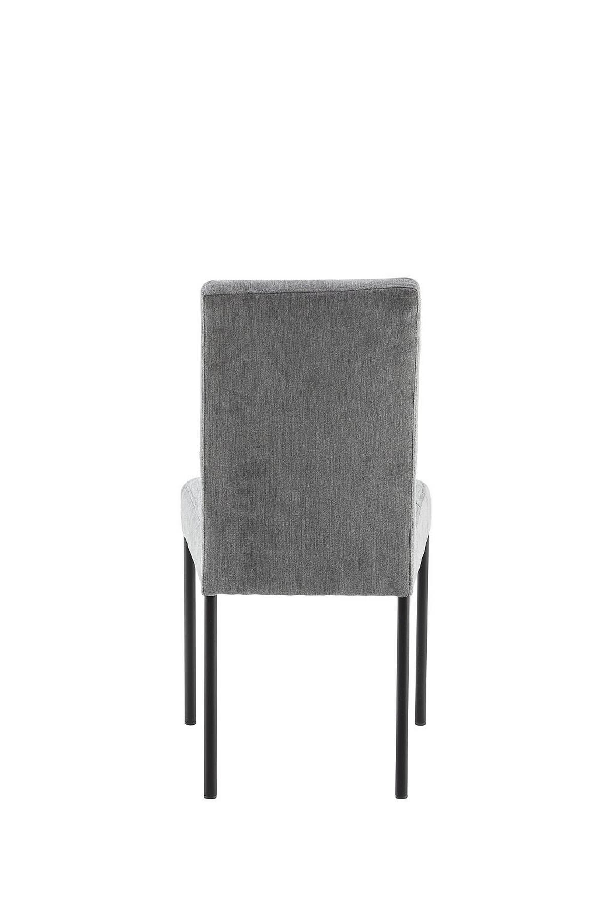 STOLICA  siva  metal, tekstil      - siva/crna, Moderno, metal/tekstil (46/91/61cm)