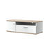 TV-ELEMENT Eichefarben, Weiß - Eichefarben/Alufarben, Design, Kunststoff/Metall (121,3/40,5/50cm) - Xora TV-ELEMENT Eichefarben, Weiß - Eichefarben/Alufarben, Design, Kunststoff/Metall (121,3/40,5/50cm) - Xora