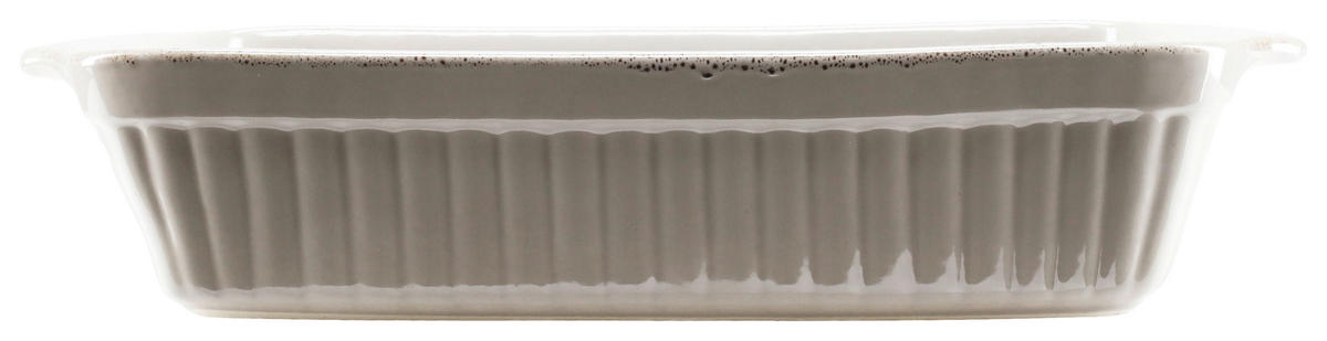 AUFLAUFFORM 34/20/7,5 cm   - Taupe, KONVENTIONELL, Keramik (34/20/7,5cm) - Creatable