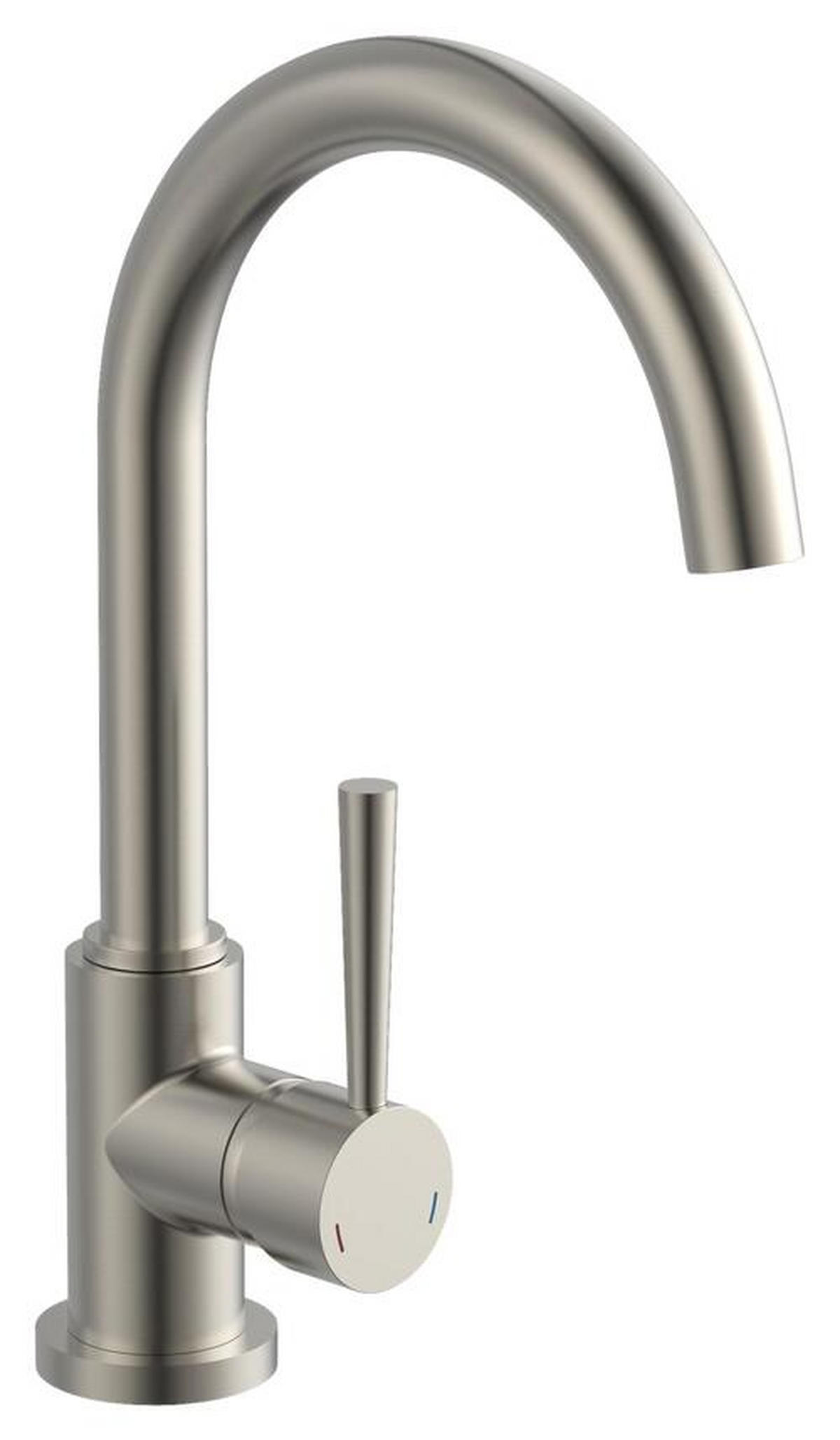 KÜCHENARMATUR - Edelstahlfarben, Basics, Metall (22/34/6cm) - Xora