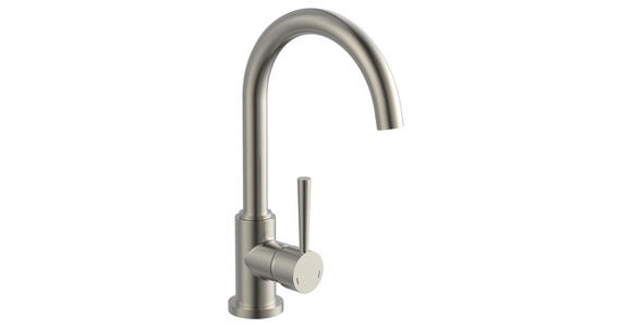 KÜCHENARMATUR - Edelstahlfarben, Basics, Metall (22/34/6cm) - Xora