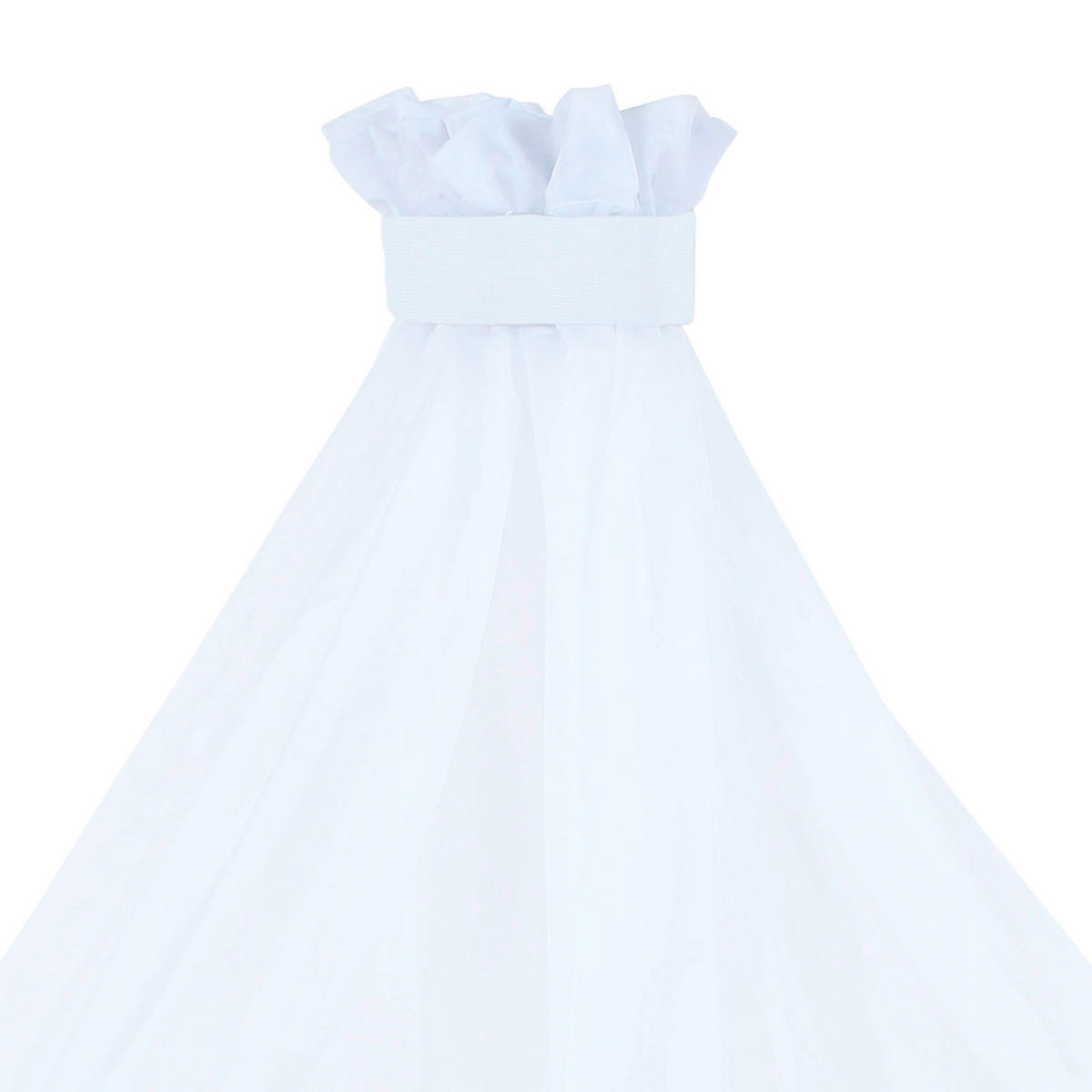 MOSKITONETZ  - Weiß, Basics, Textil (310/160/0,1cm) - Babybay