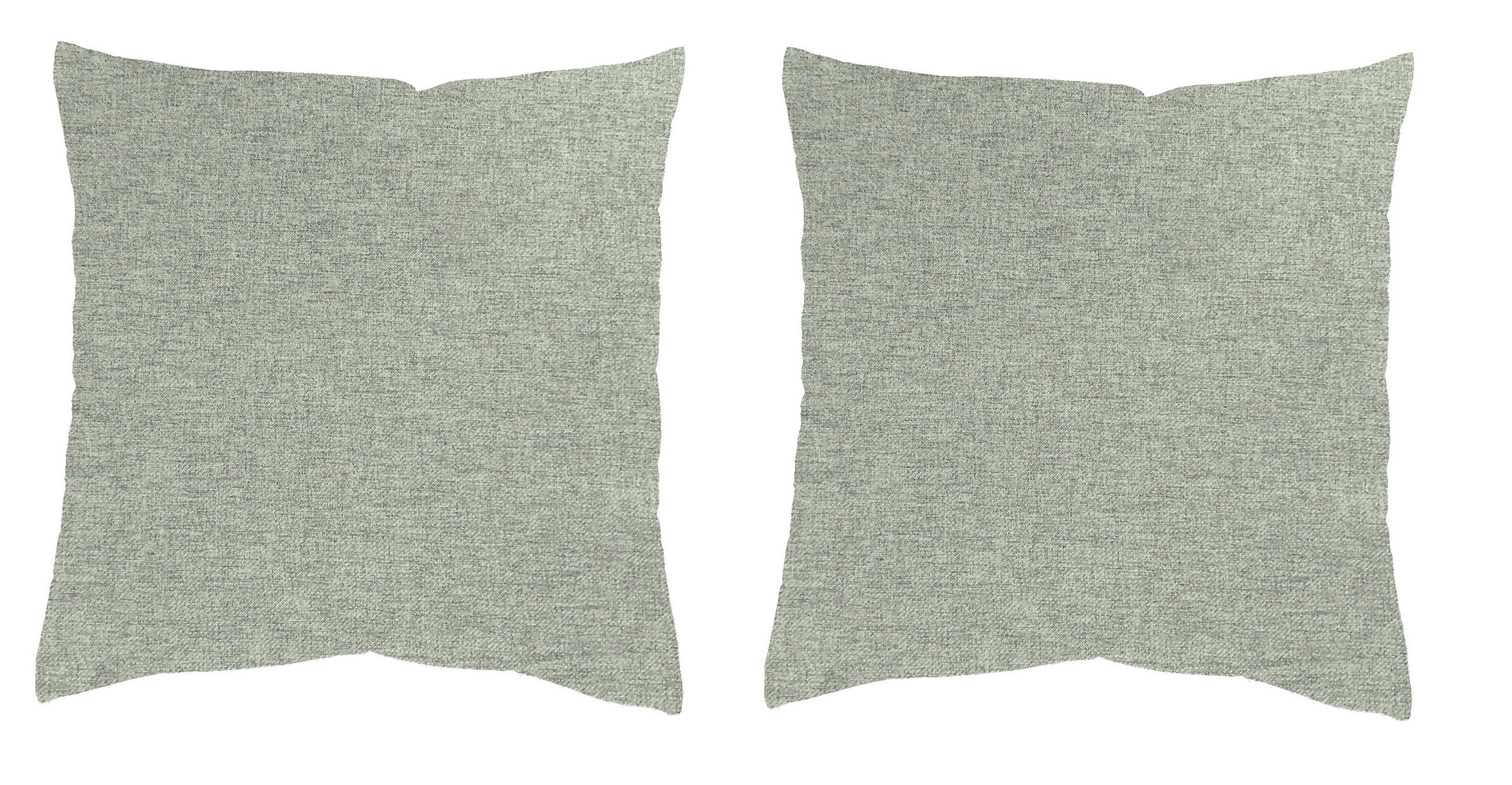 KISSENHÜLLEN-SET LUCIO 40/40 cm  - Salbeigrün, Basics, Textil (40/40cm)