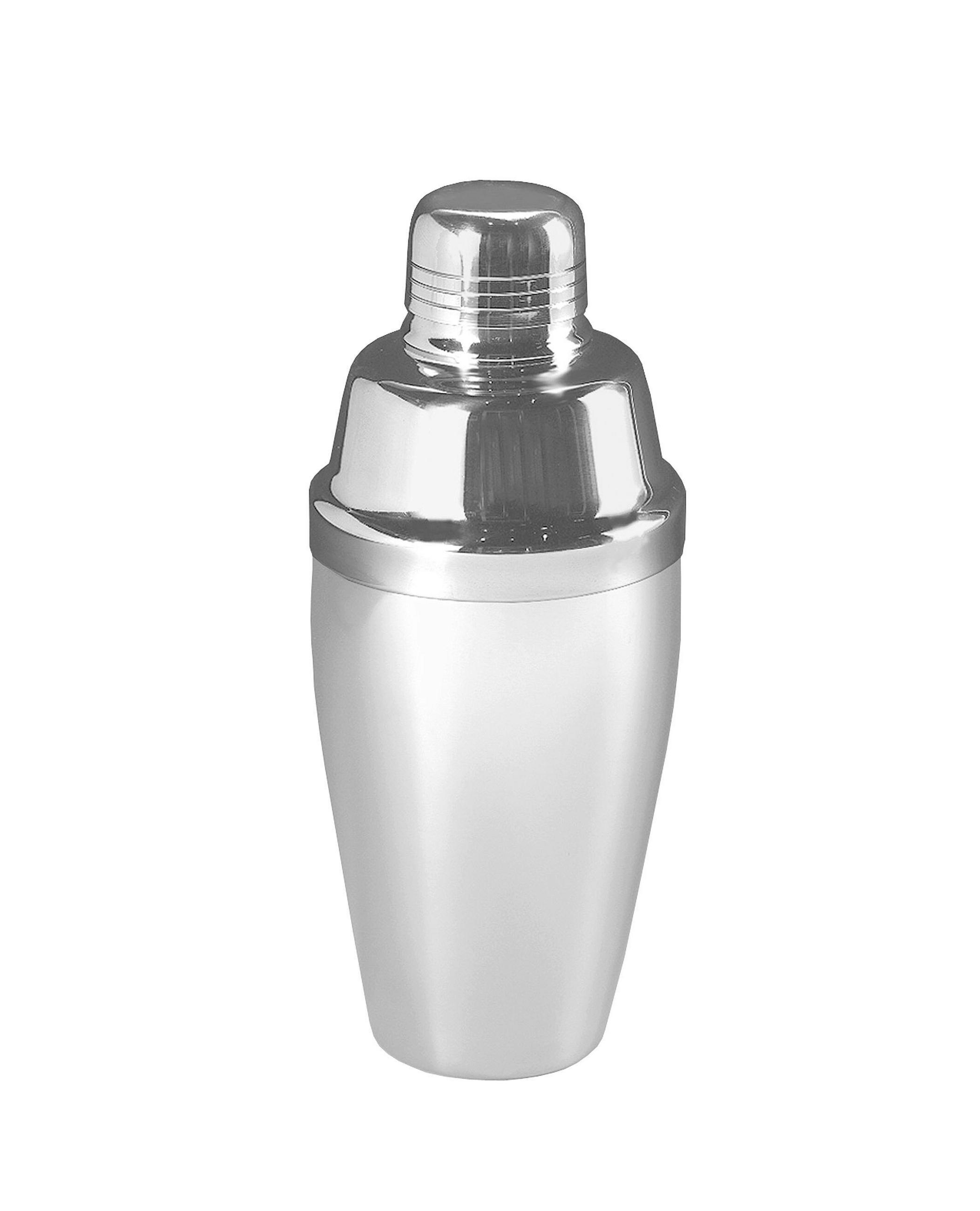 COCKTAIL-SHAKER - Edelstahlfarben, Basics, Metall (9/9/20cm) - VINART