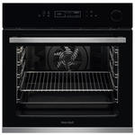 EINBAUBACKOFEN DKS38024XK  - Edelstahlfarben/Schwarz, Basics, Glas/Metall (59,4/59,4/56,8cm) - Dieter Knoll