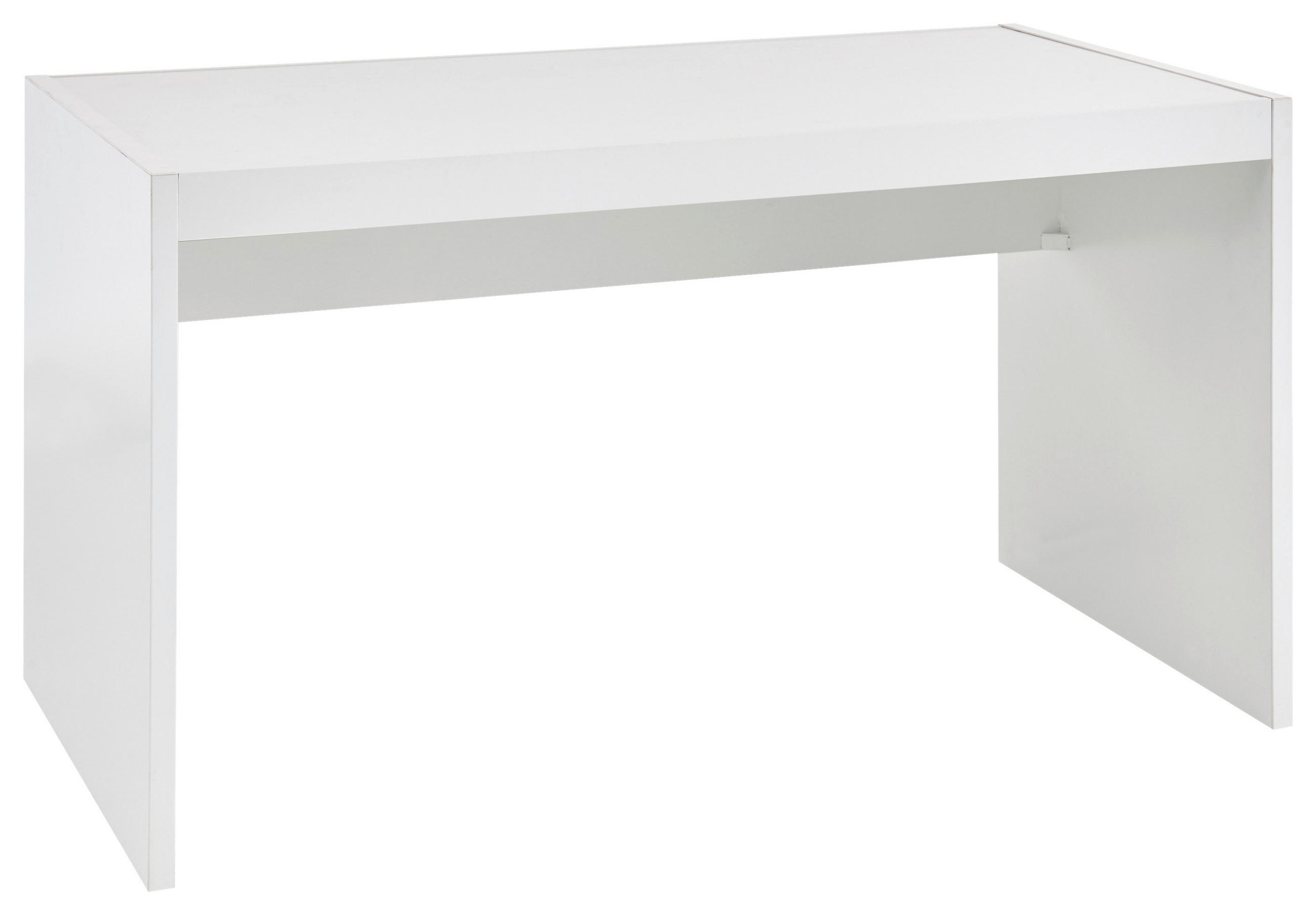 Jugendschreibtisch B 135cm H 74,5cm Alaska, Weiß