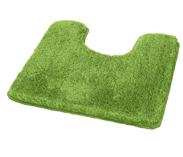 WC-VORLEGER Relax 55/3/55 cm - Grün, Basics, Kunststoff/Textil (55/3/55cm) - Kleine Wolke