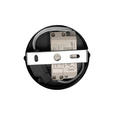 LED-WANDLEUCHTE 12/11 cm   - Schwarz, Design, Kunststoff/Metall (12/11cm) - Novel