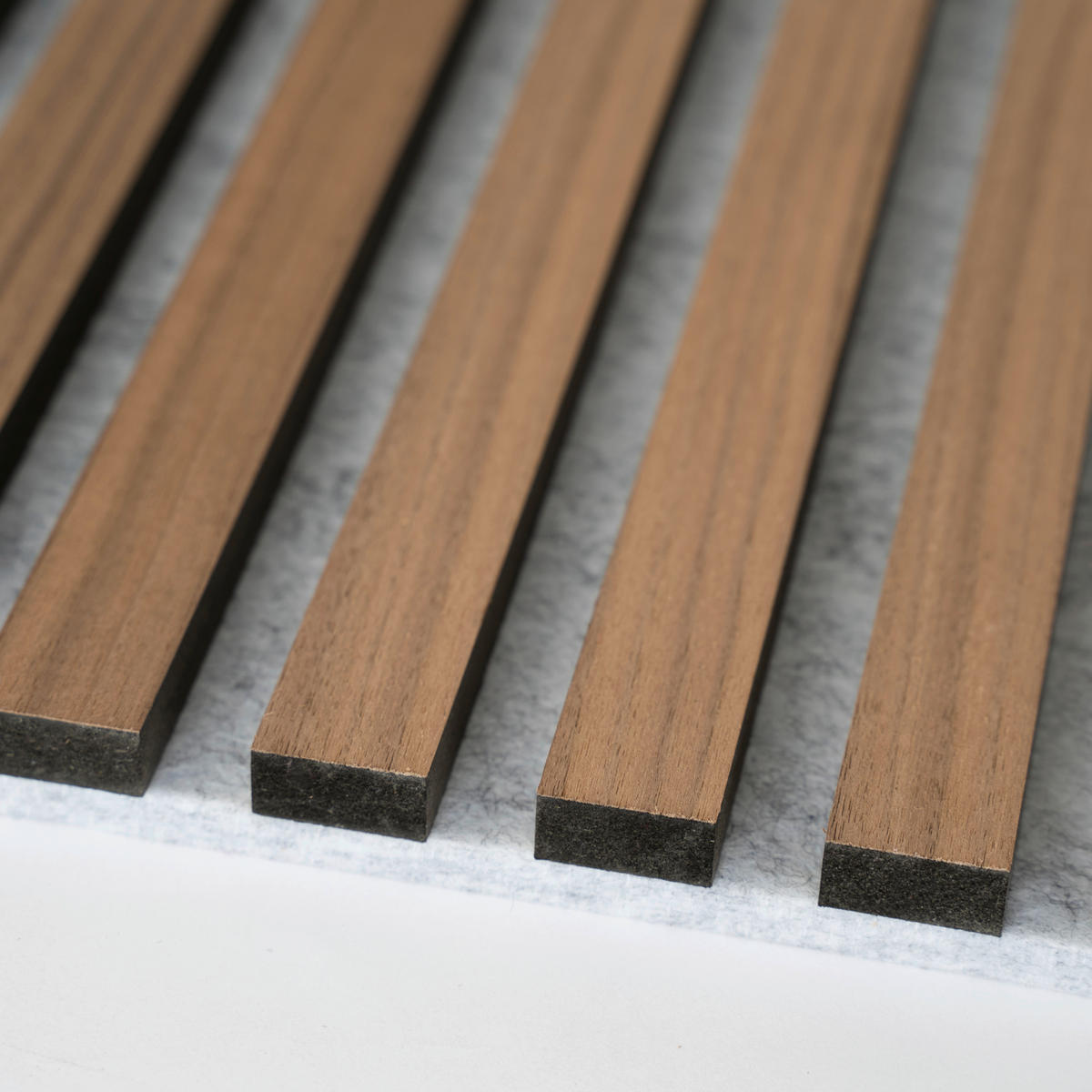 AKUSTIKPANEEL Echtholz 40/150/2,1 cm  - Walnussfarben, Basics, Holzwerkstoff (40/150/2,1cm)