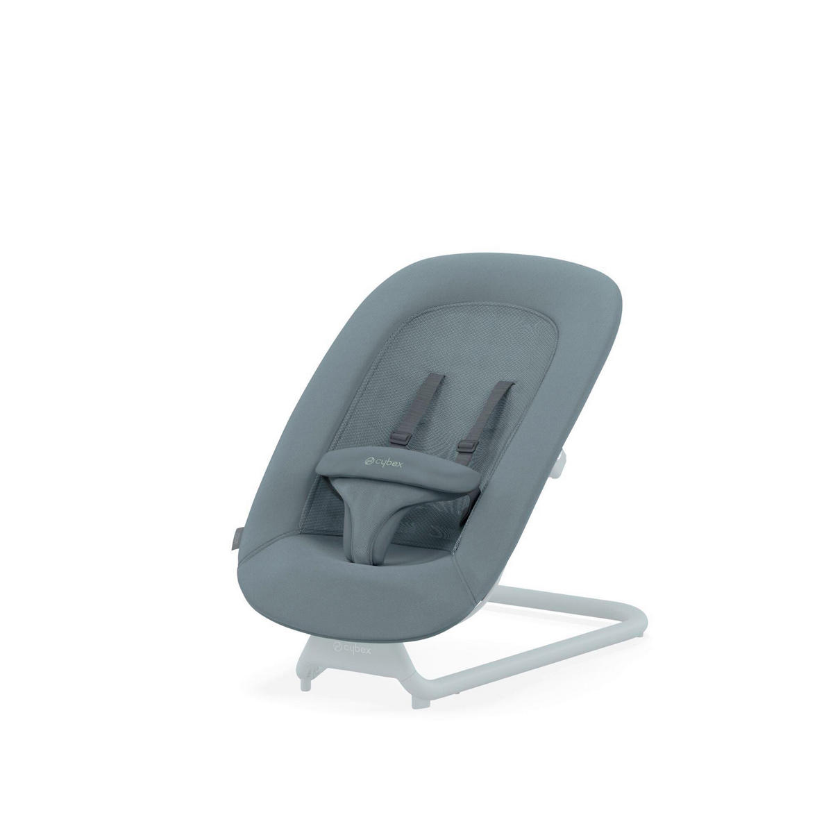 HOCHSTUHLLIEGE Lemo Bouncer  - Blau, Basics, Kunststoff/Textil (61/44/55cm) - cybex GOLD