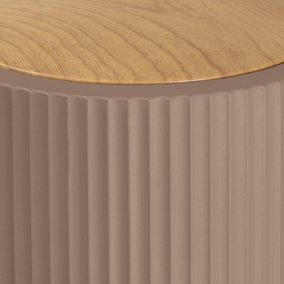 BAD-ACCESSOIRE-SET - Braun, Kunststoff - Dieter Knoll
