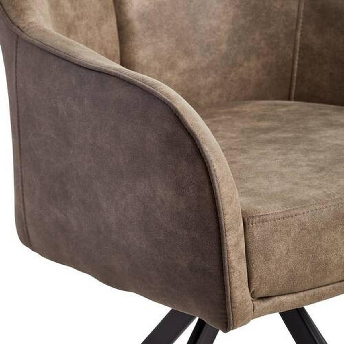 STOLICA SA RUKONASLONOM  braon, svetlobraon       - svetlobraon/braon, Moderno, drvo/metal (62/83/62cm) - Livetastic