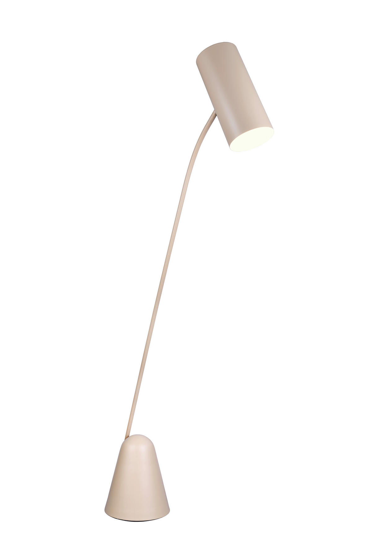 STEHLEUCHTE    - Beige, KONVENTIONELL, Metall (206/30/85,5cm) - Cinque
