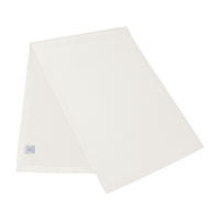 ÚZKY OBRUS, 50/140 cm, biela - biela, Basics, textil (50/140cm) - Curt Bauer