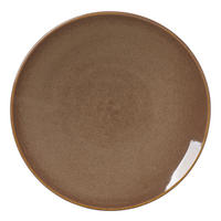 DESSERTTELLER Dunkelbraun Sahara  - Dunkelbraun, KONVENTIONELL, Keramik (20,5/3cm) - Ritzenhoff Breker