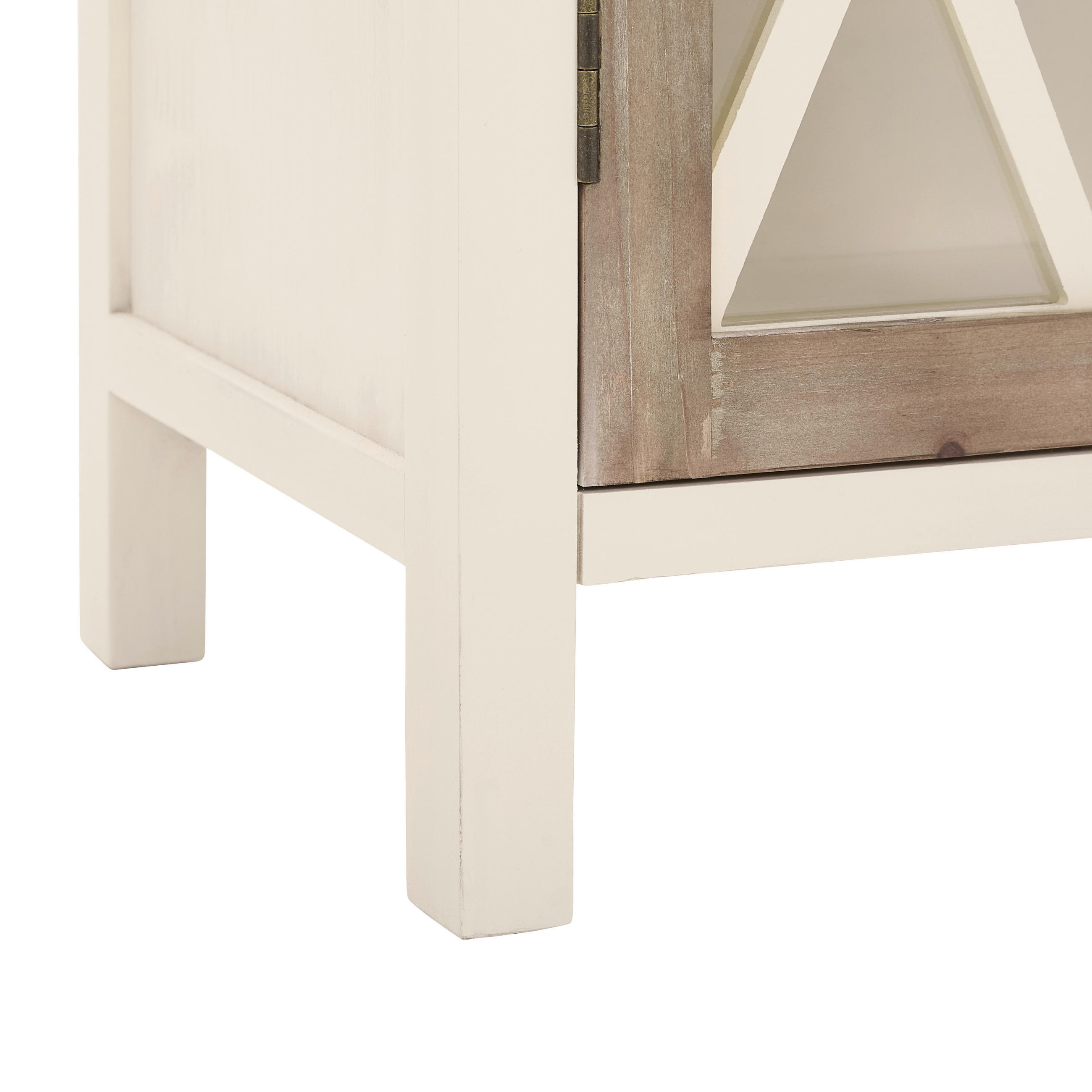 KOMMODE  in 80/85/35 cm  - Klar/Schwarz, KONVENTIONELL, Glas/Holz (80/85/35cm) - Livetastic