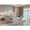 POLSTERBETT Bettkasten, Lattenrost Grau 180/200 cm  - Grau, MODERN, Holz/Textil (180/200cm) - Livetastic
