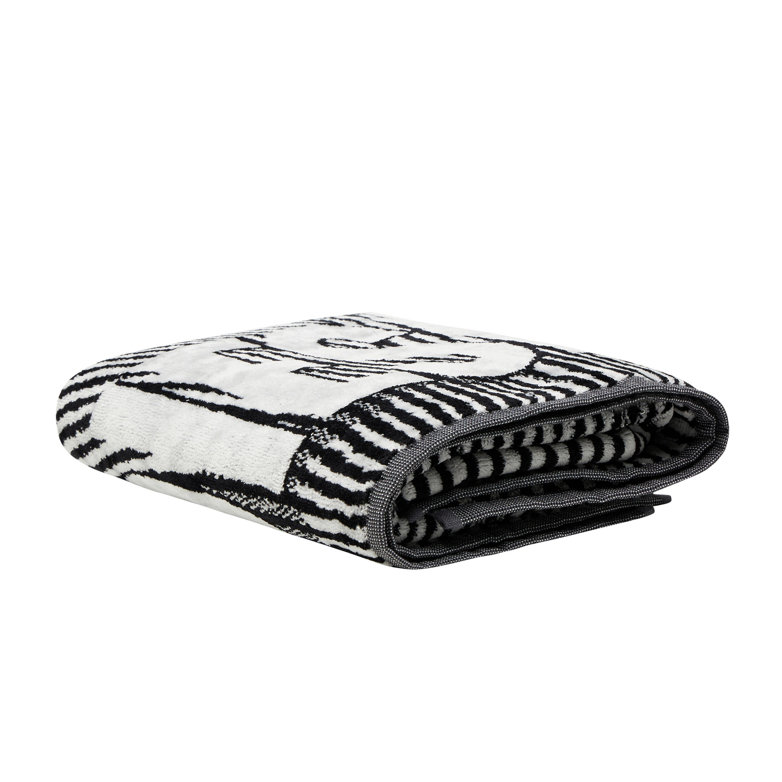 HANDTUCH STRIPES Grau  - Grau, Basics, Textil (60/100cm) - Diesel