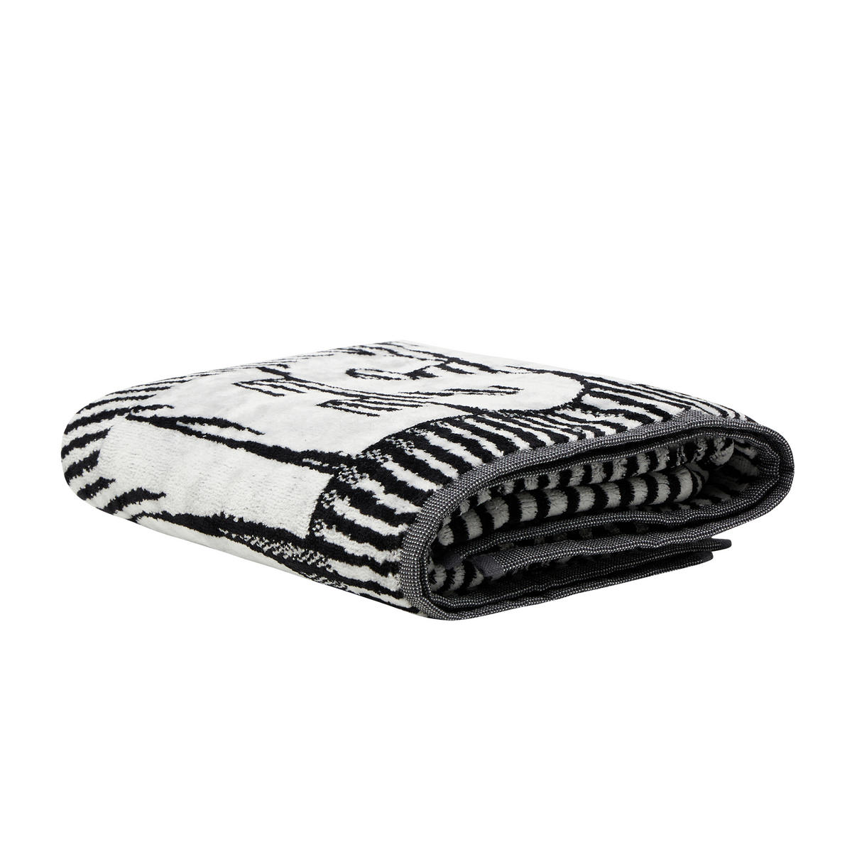 HANDTUCH STRIPES Grau  - Grau, Basics, Textil (60/100cm) - Diesel