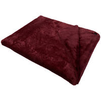 DEKA 150/200 cm  KREPPA  - bordo, Basics, tekstil (150/200cm) - Dieter Knoll